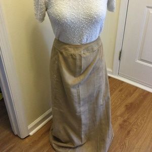 Liz Claiborne faux swede skirt - 10